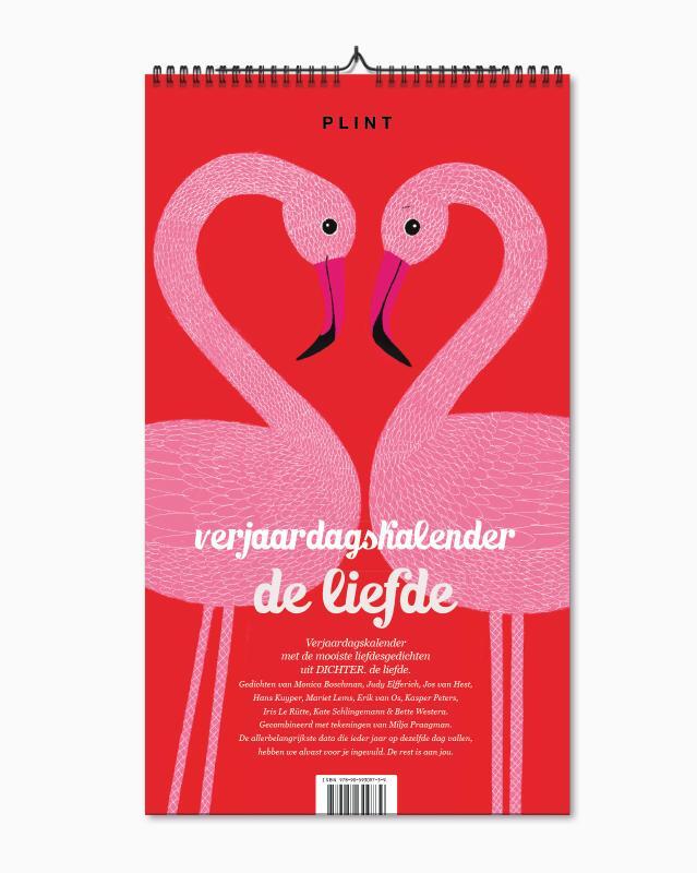 Omslag van boek: Verjaardagskalender de liefde