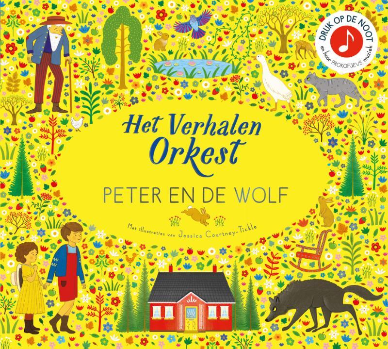 Omslag van boek: Peter en de wolf