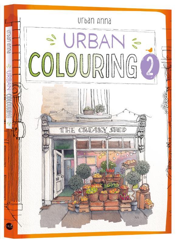 Omslag van boek: Urban Colouring 2