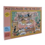 Eva's introvertenpret: Puzzelpauze met de poezen! 1