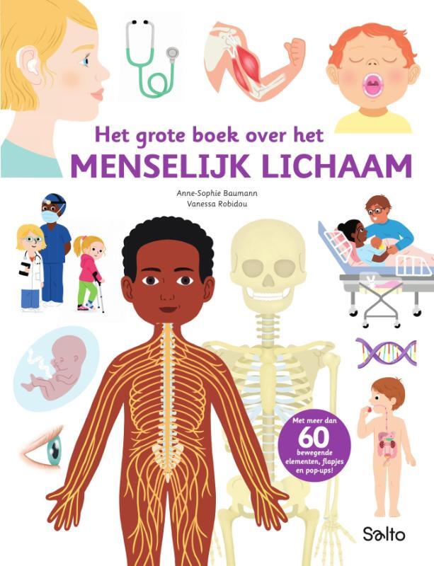 Omslag van boek: Het grote boek over het menselijk lichaam