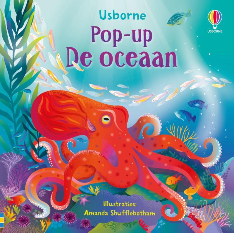 Omslag van boek: Pop-up - De oceaan