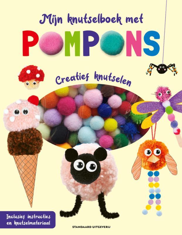 Omslag van boek: Mijn knutselboek met pompons