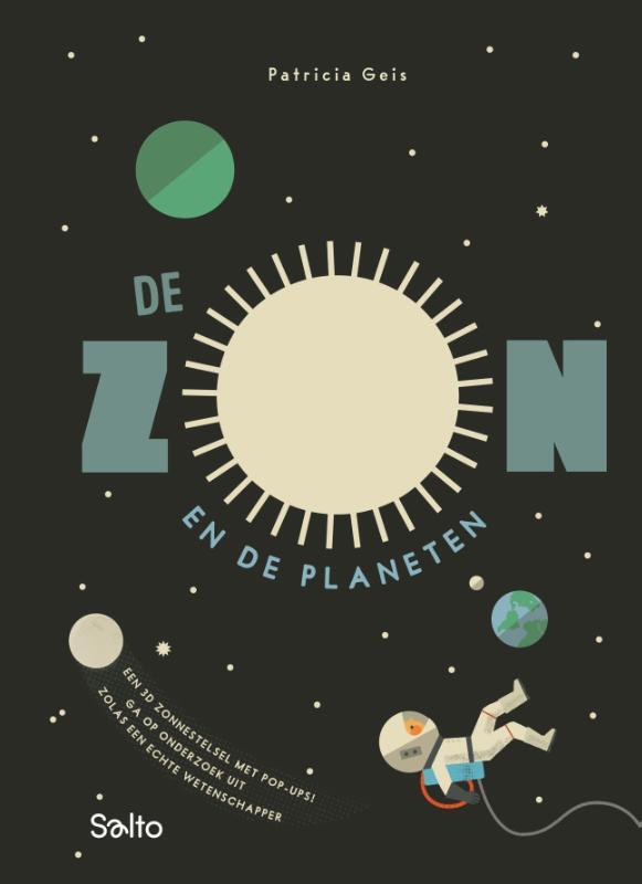 Omslag van boek: De zon en de planeten - Een pop-upboek