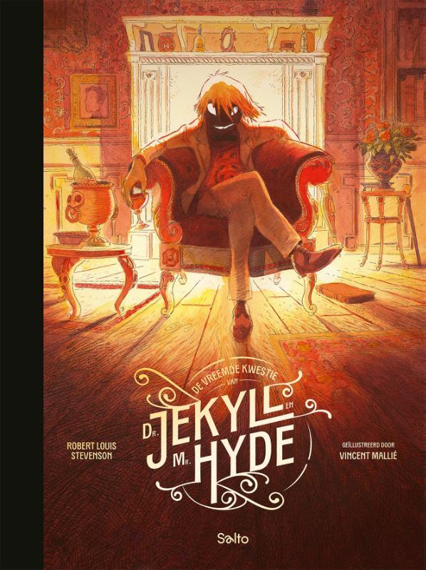 Omslag van boek: De vreemde kwestie van Dr. Jekyll en Mr. Hyde