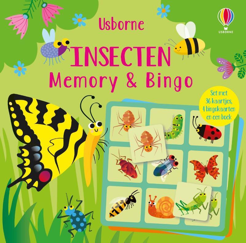 Omslag van boek: Insecten Memory & bingo