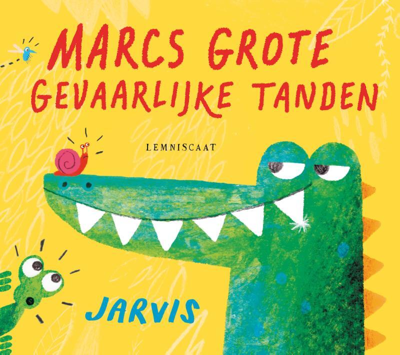 Omslag van boek: Marcs grote gevaarlijke tanden kartoneditie