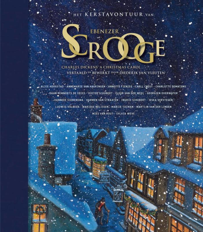Omslag van boek: Het kerstavontuur van Ebenezer Scrooge