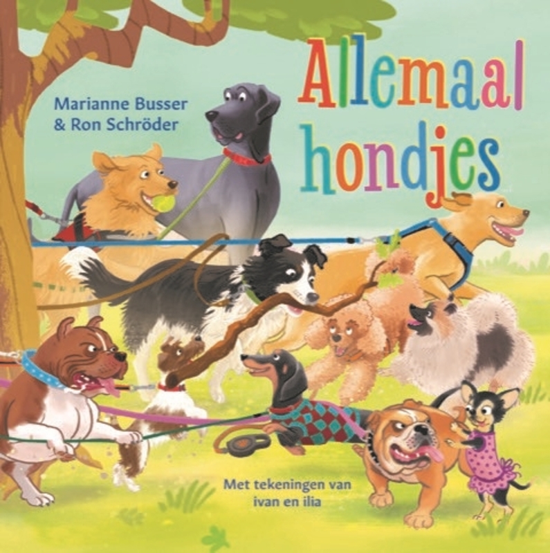 Omslag van boek: Allemaal hondjes