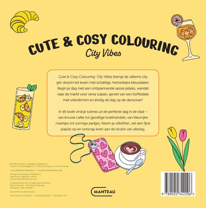 Cute & cosy colouring. City vibes 2