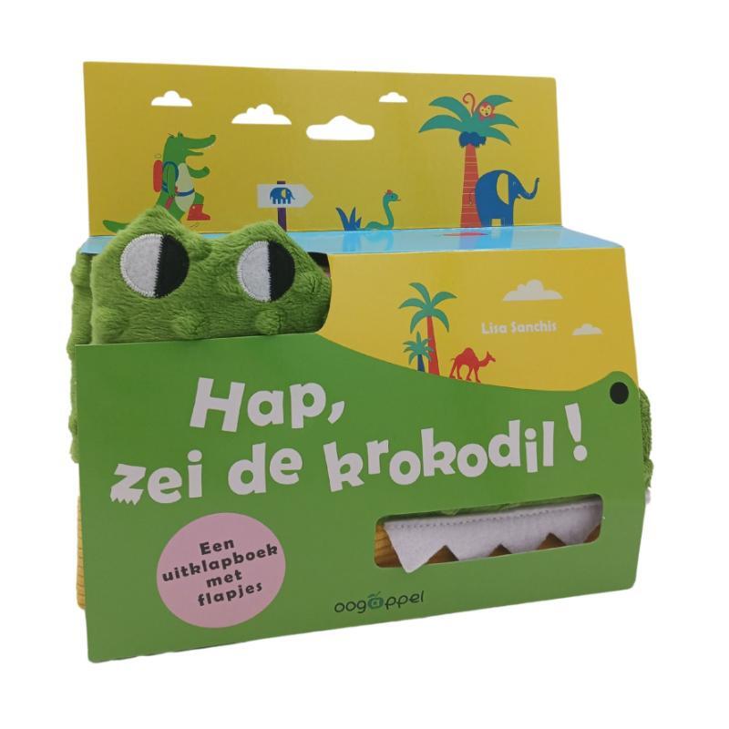Omslag van boek: Hap, zei de krokodil!