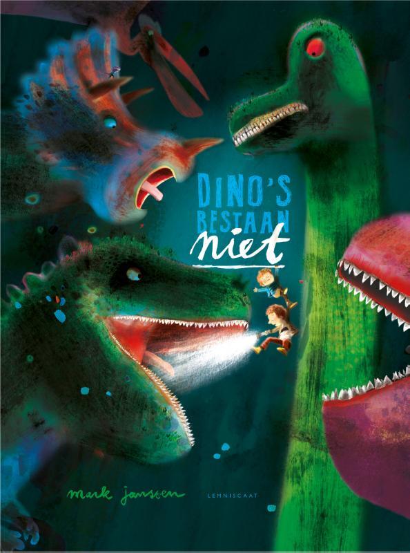 Omslag van boek: Dino's bestaan niet