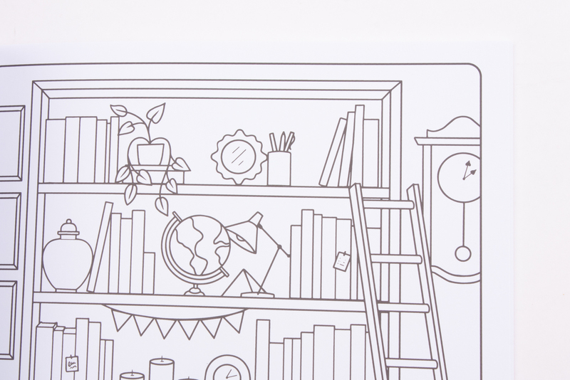 Cute & cosy colouring. City vibes 5