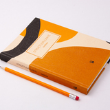 Structuurjunkie notitieboek (oker) 2
