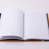 Structuurjunkie notitieboek (oker) 3