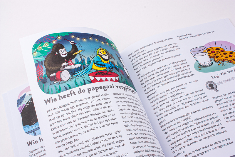 Wie heeft het gedaan? In de zoo 6