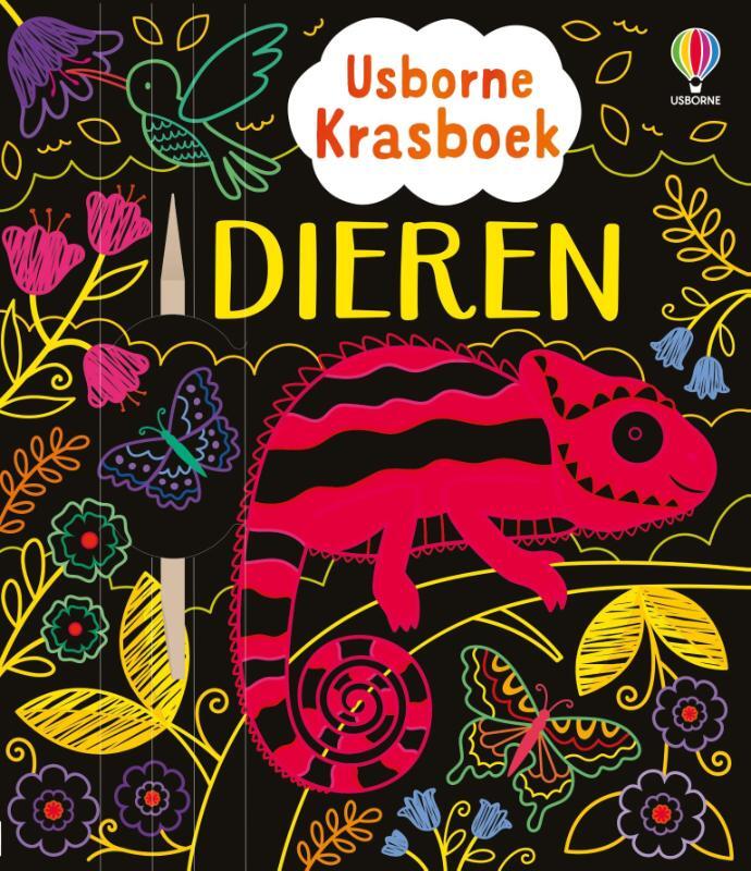 Omslag van boek: Krasboek Dieren