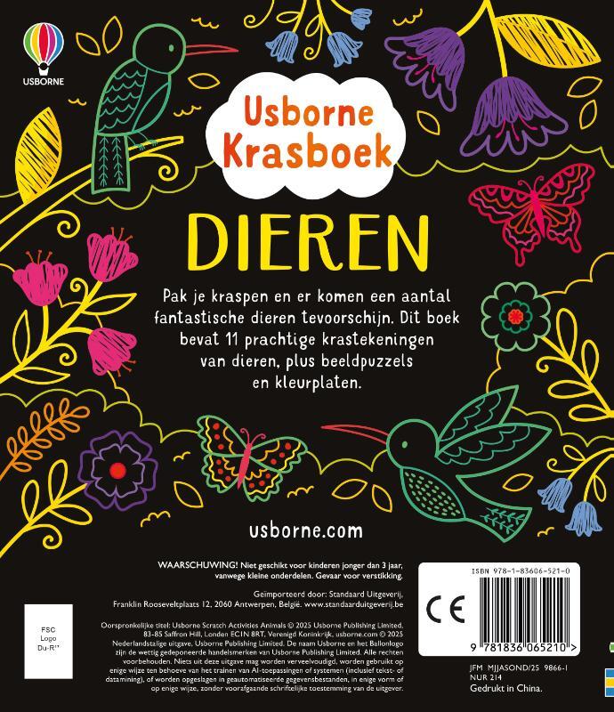 Krasboek Dieren 2