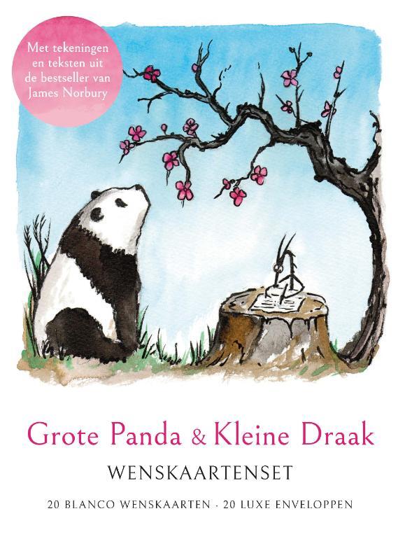 Omslag van boek: Grote Panda & Kleine Draak - Wenskaartenset