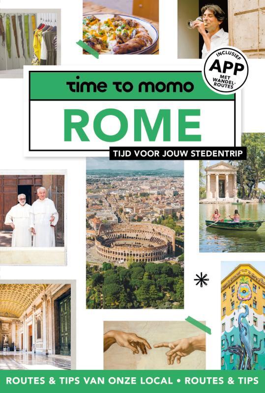 Omslag van boek: time to momo Rome