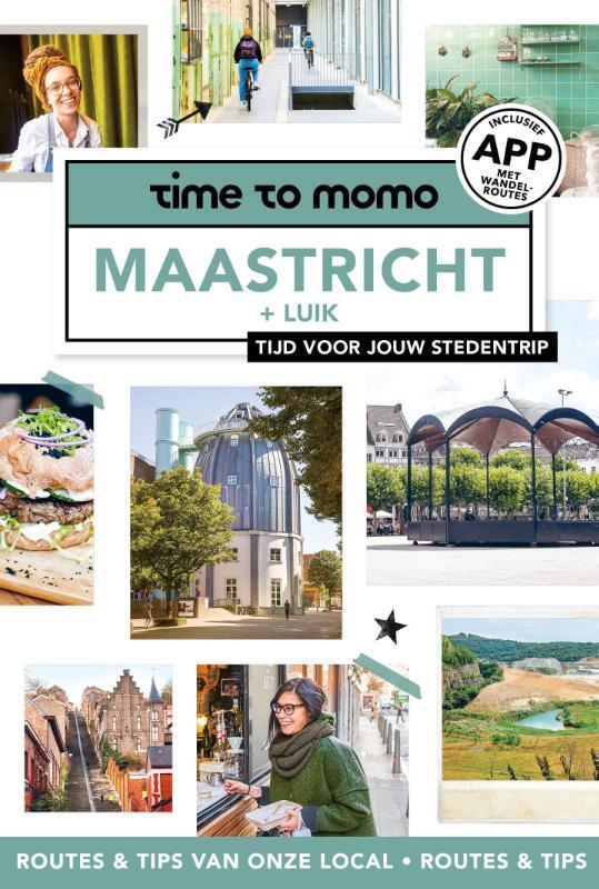 Omslag van boek: time to momo Maastricht + Luik