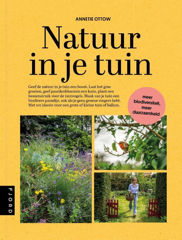 Omslag van boek: Natuur in je tuin