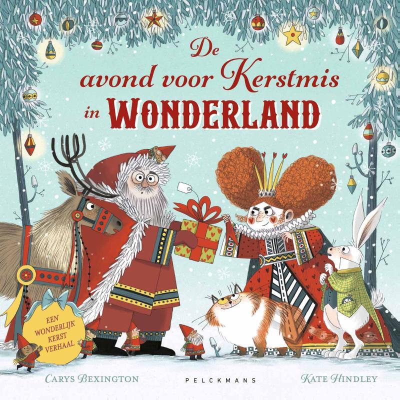 Omslag van boek: De avond voor Kerstmis in Wonderland