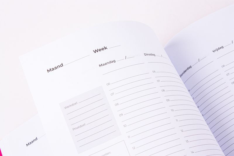 Structuurjunkie planner zonder datum (A4) 4