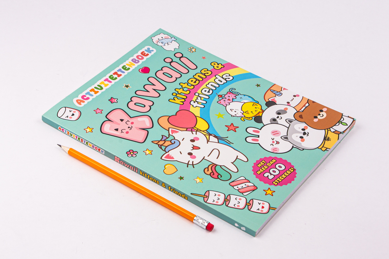 Kawaii kittens & friends activiteitenboek 3