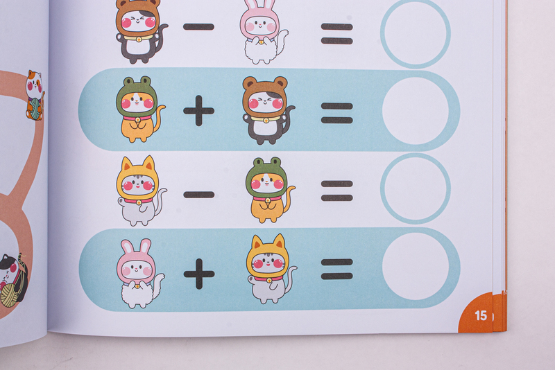 Kawaii kittens & friends activiteitenboek 6