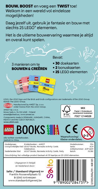Lego ReCreate Activity Cards: Party 2