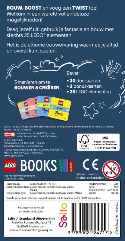 Lego ReCreate Activity Cards: Magie 2
