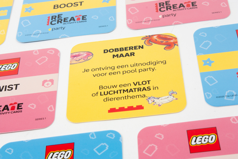 Lego ReCreate Activity Cards: Party 6