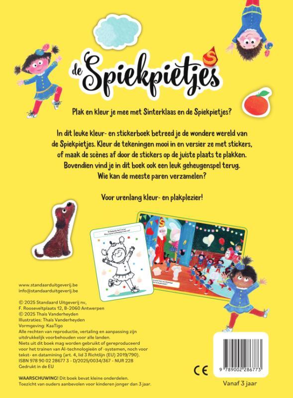 Spiekpietjes: Plakken en kleuren 2