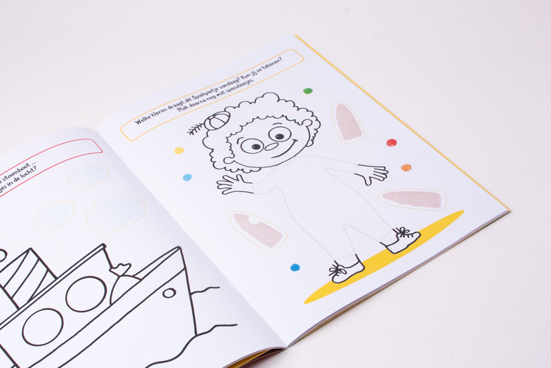 Plakken en kleuren 6