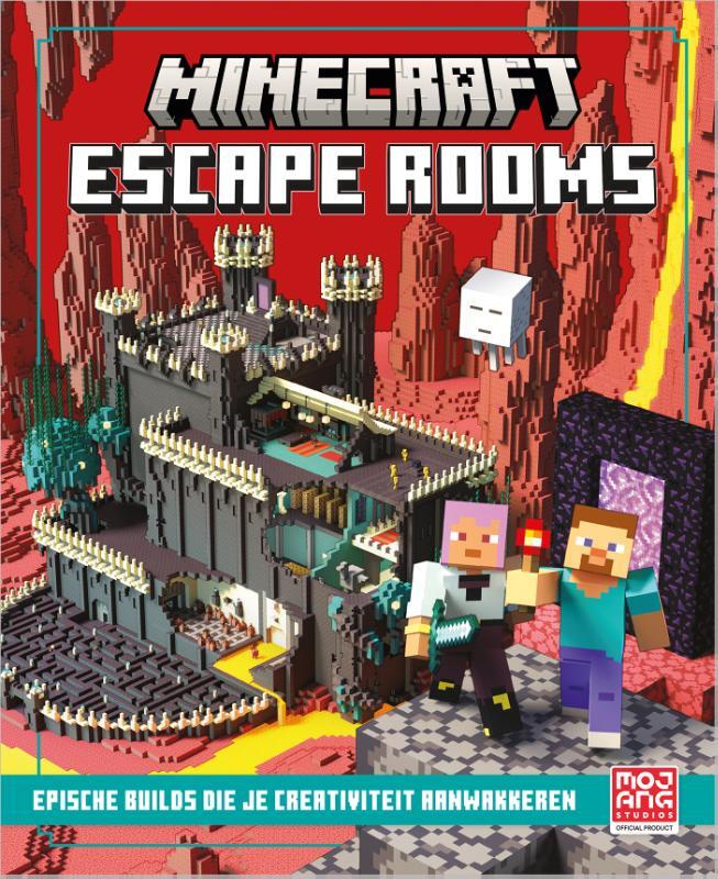 Omslag van boek: Minecraft Escape Rooms