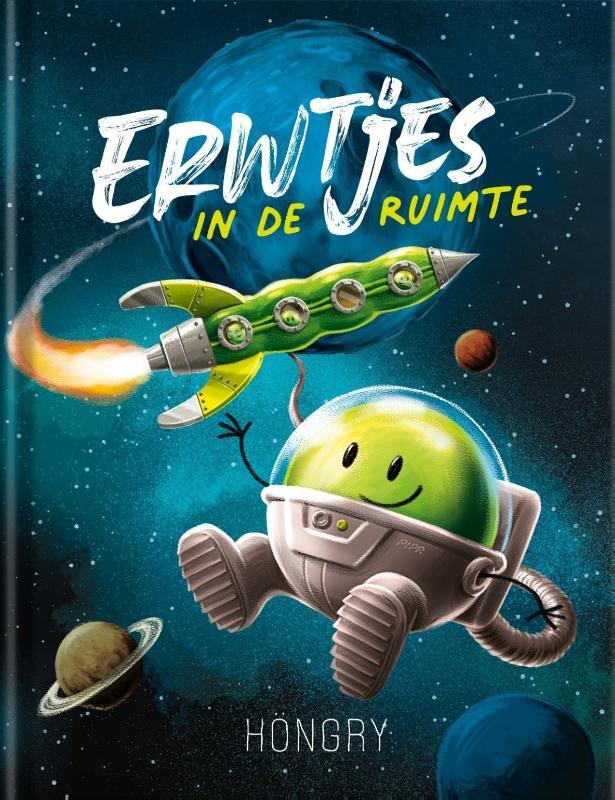 Omslag van boek: Erwtjes in de ruimte