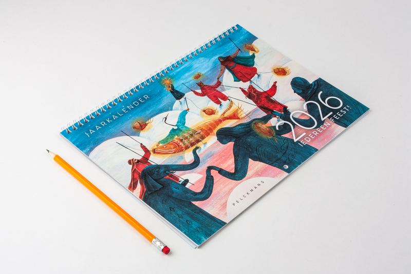 Jaarkalender Iedereen feest 2026 2