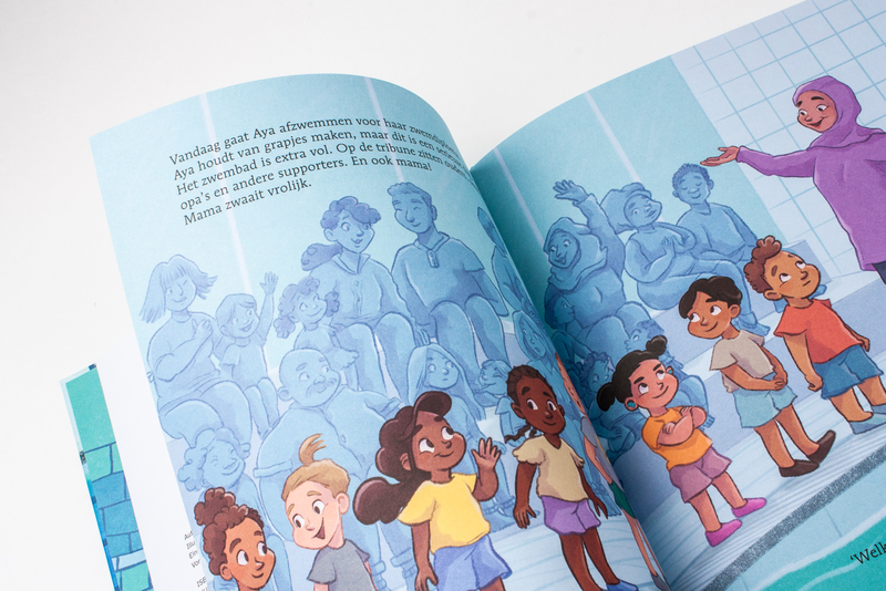 Plons! Aya gaat diplomazwemmen 4