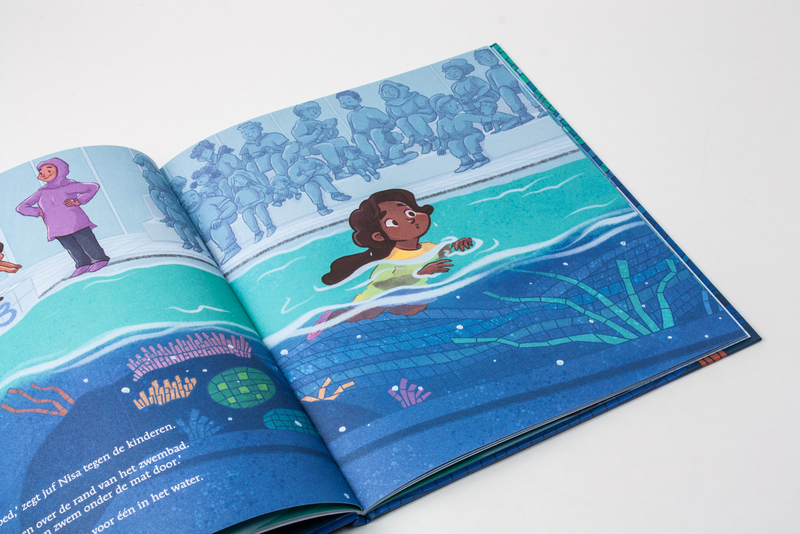 Plons! Aya gaat diplomazwemmen 6