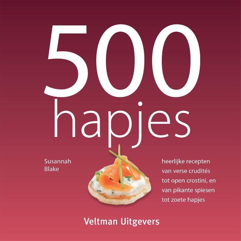 Omslag van boek: 500 hapjes