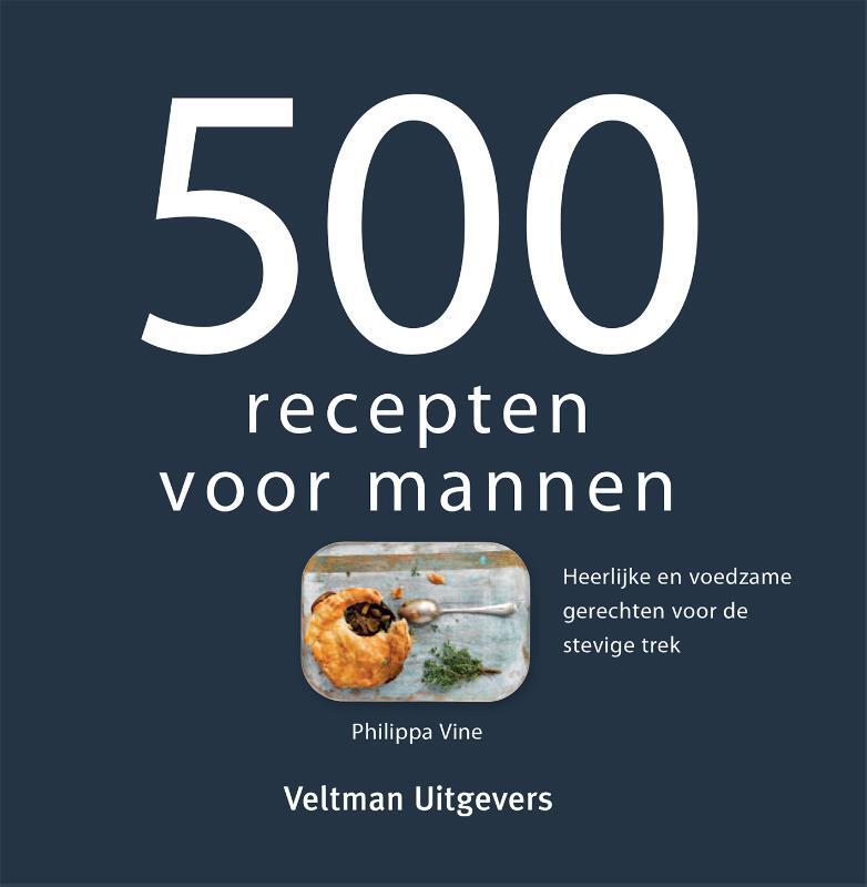 Omslag van boek: 500 recepten voor mannen