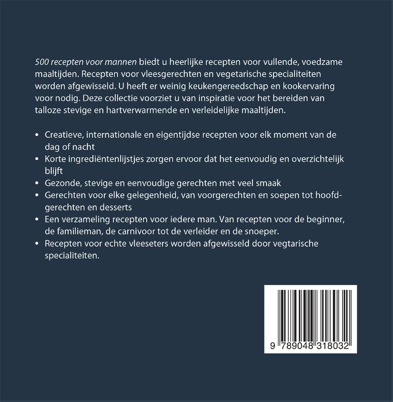 500 recepten voor mannen 2