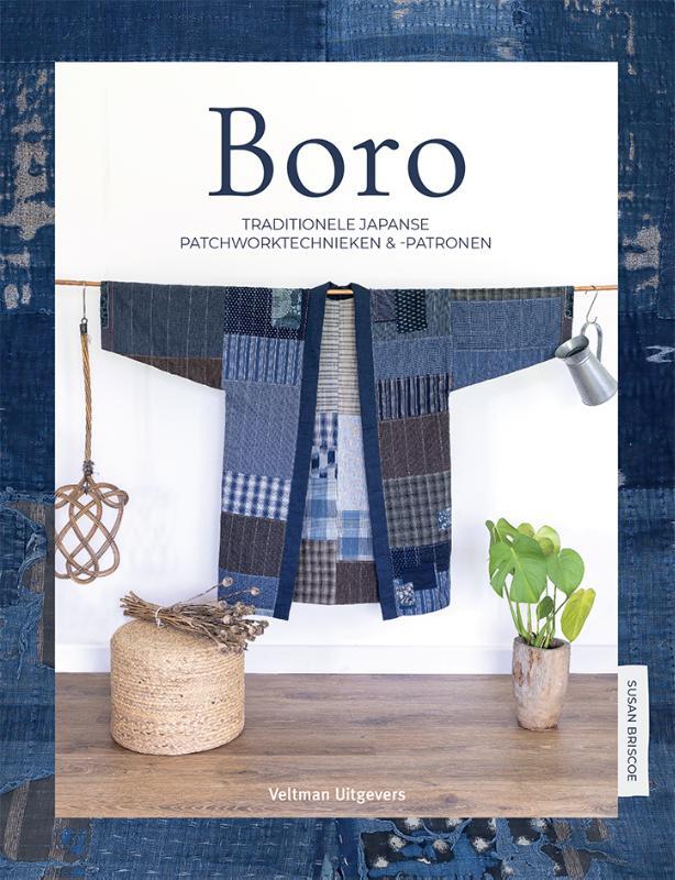 Omslag van boek: Boro, traditionele Japanse patchwork technieken & patronen
