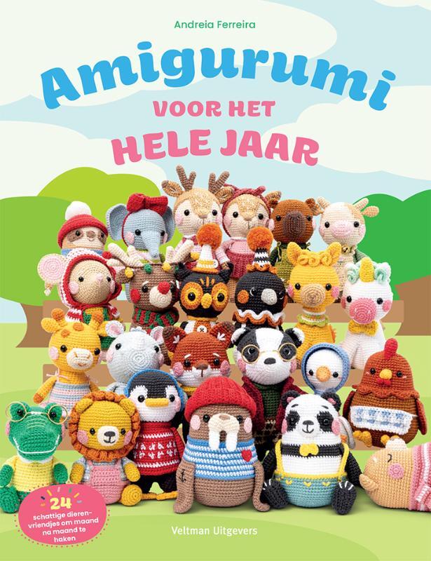 Omslag van boek: Amigurumi voor het hele jaar