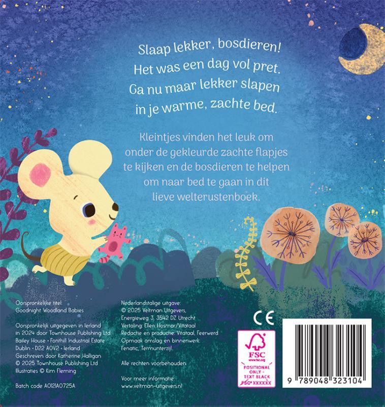 Slaap lekker, bosdieren 4