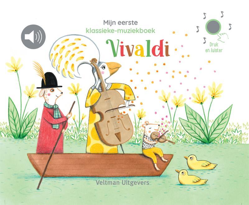 Omslag van boek: Mijn eerste klassieke-muziekboek - Vivaldi