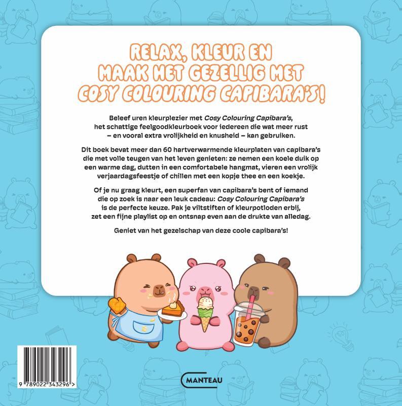 Cosy Colouring Capibara's 2