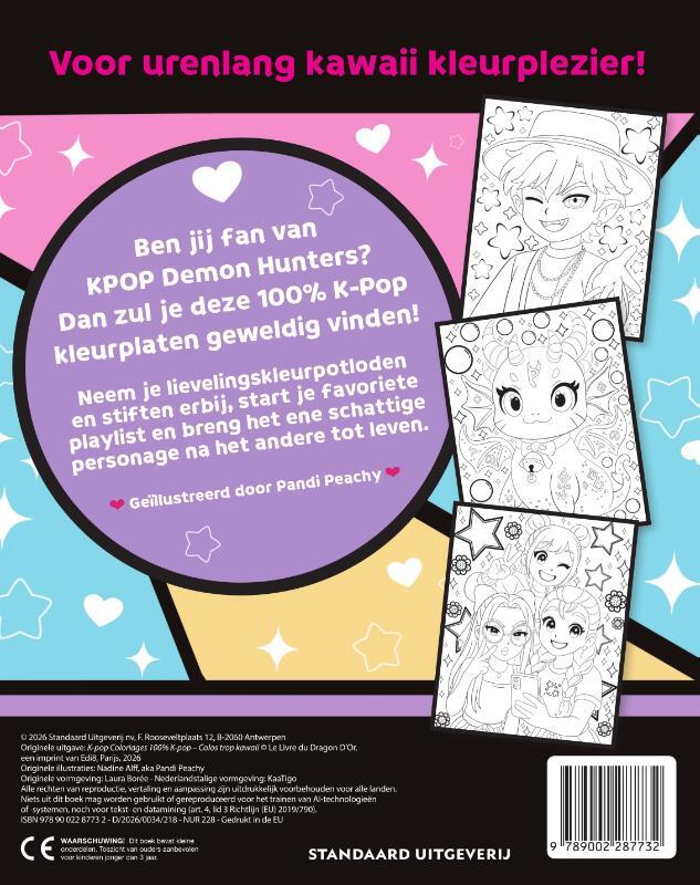 K-Pop fandom kleurboek 2