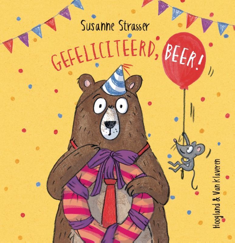Omslag van boek: Gefeliciteerd, Beer!